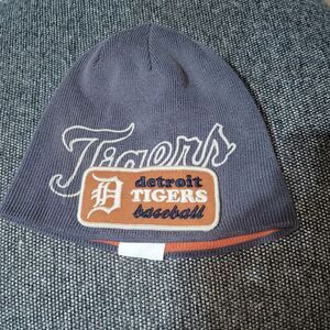 Blue Detroit Tigers Beanie Hat